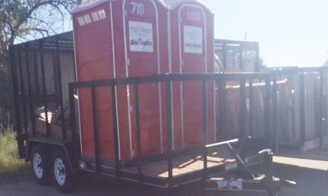 Trash Trailer Combo